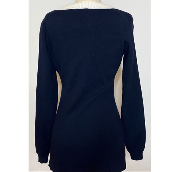 Shoshanna Vintage Nautical Cardigan Sweater - Picture 3 of 9